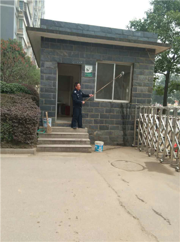 门岗清洁